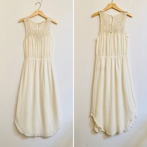 ULLA JOHNSON gauze midi dress